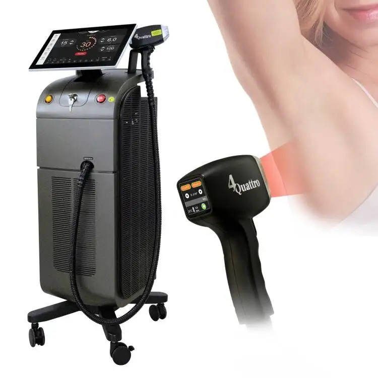 2.Alexandrite laser
·Alexandrite laser has the Q-switch
·Hair removal Pigmented lesions
·Dual-circuit designed power supply